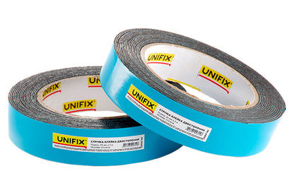 Скотч двухсторонний Unifix - 25 мм x 5 м вспененная