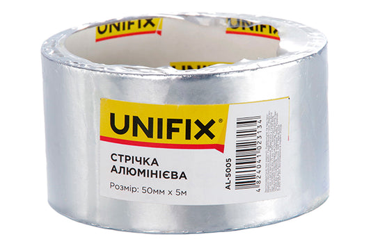 Скотч алюминиевый Unifix - 50 мм x 5 м