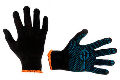 Перчатки Intertool - 70/30 с точкой 55г черные 10"