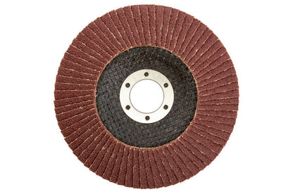 Круг лепестковый торцевой Mastertool - 125 мм x Р80 изогнутый