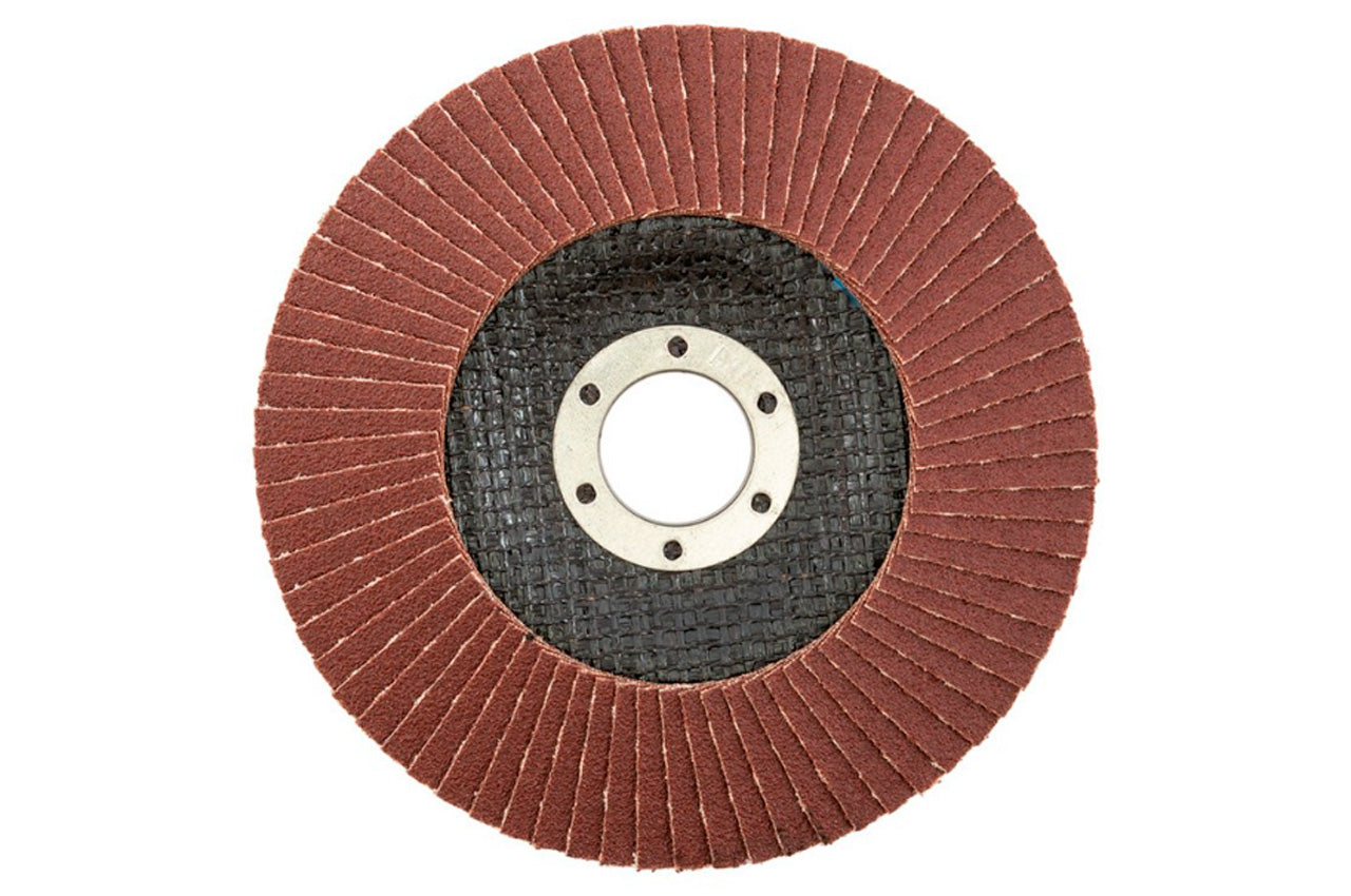 Круг лепестковый торцевой Mastertool - 125 мм x Р120 изогнутый