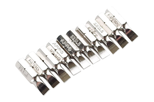 Бита Apro - SL5 x 25 мм хром (10 шт.)