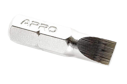 Бита Apro - SL6 x 25 мм хром (10 шт.)