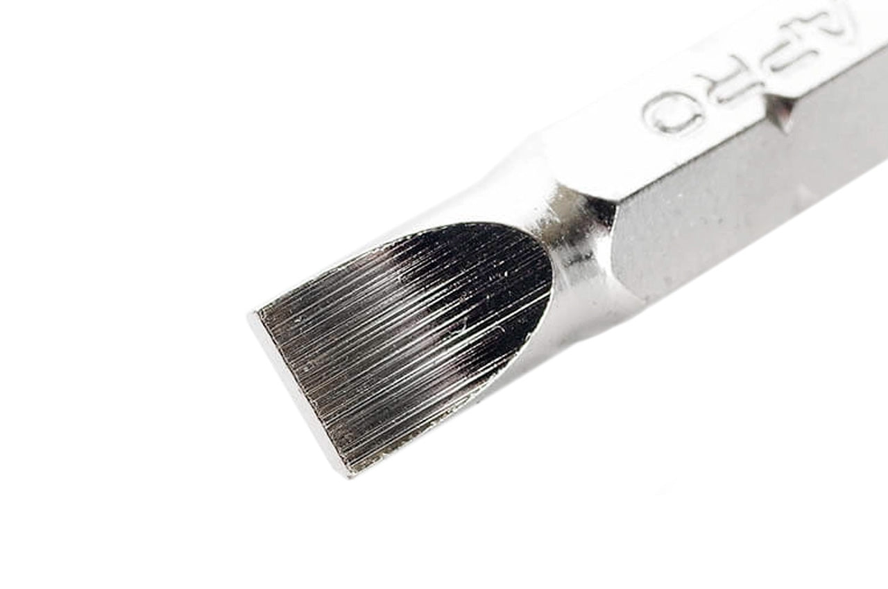 Бита Apro - SL6 x 25 мм хром (10 шт.)