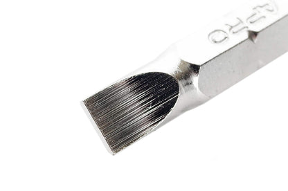 Бита Apro - SL6 x 25 мм хром (10 шт.)