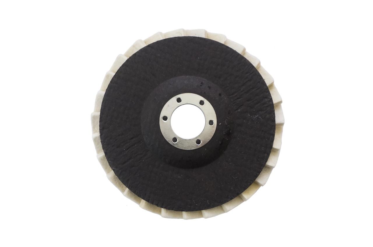Круг войлочный лепестковый на УШМ Рамболд - 125 x 25 мм