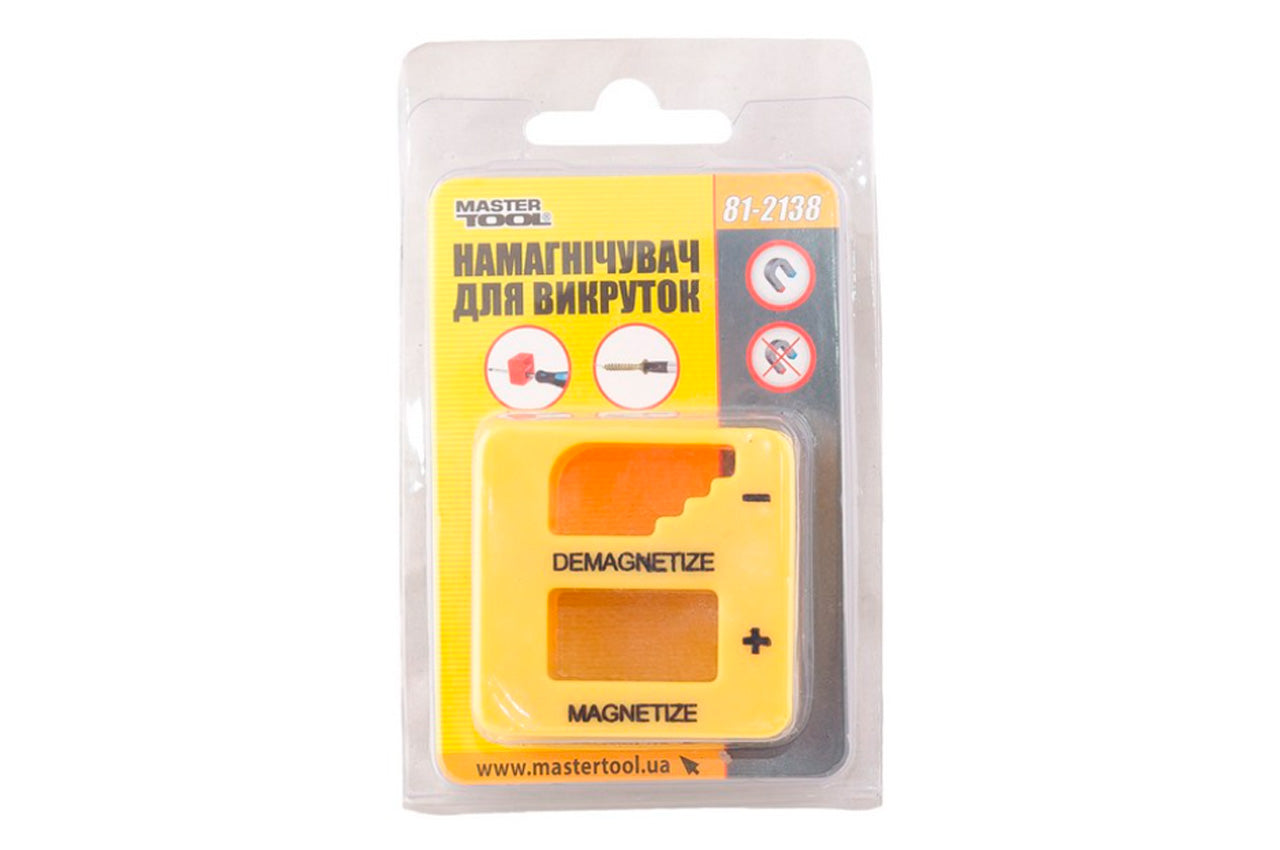 Намагничиватель для отверток Mastertool - 2-в-1
