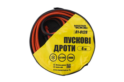 Провода пусковые Mastertool - 800 A x 4 м