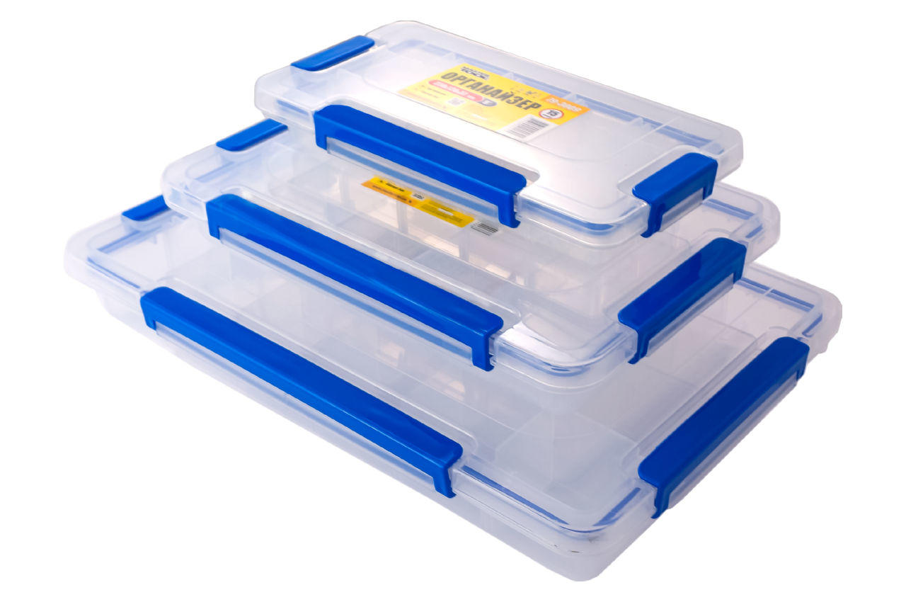 Комплект органайзеров Mastertool - 9" x 11" x 14" (3 шт.)
