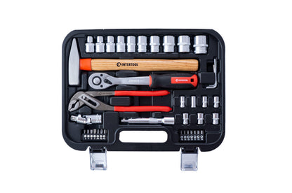 Набор инструмента Intertool - 1/2" 56 ед. Storm