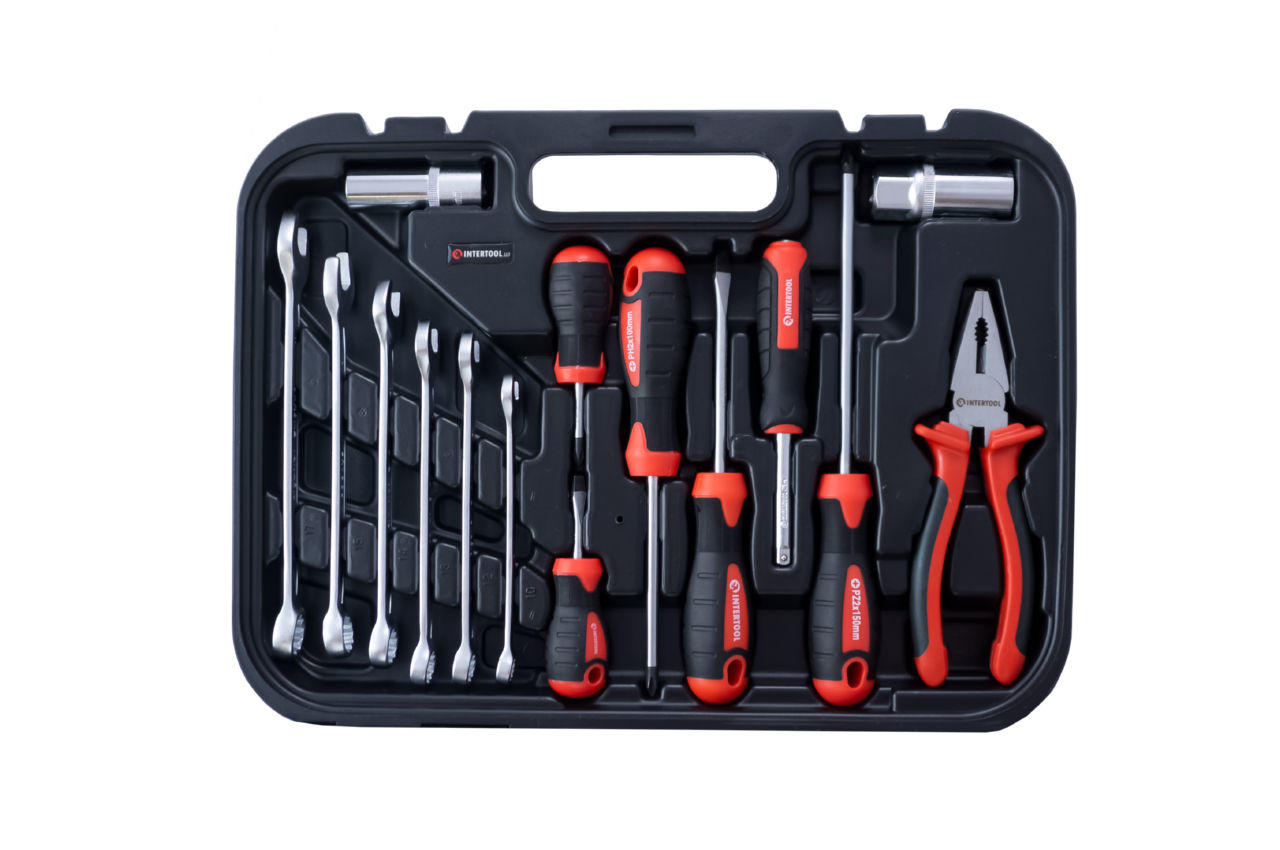 Набор инструмента Intertool - 1/2" 56 ед. Storm
