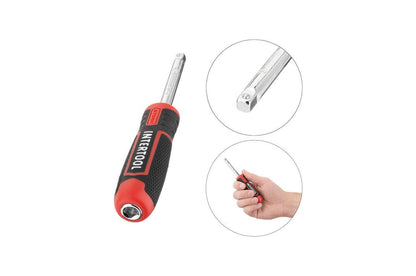 Набор инструмента Intertool - 1/2" 56 ед. Storm