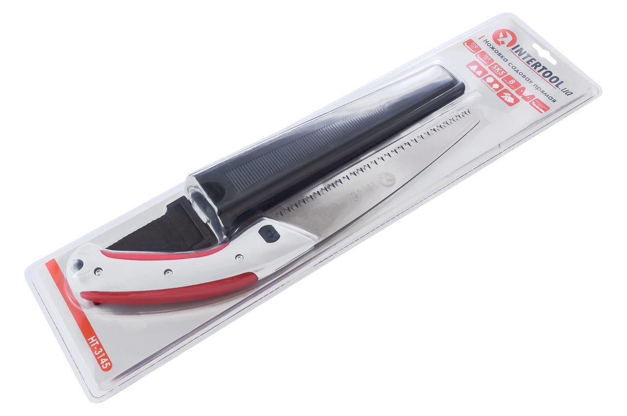 Ножовка садовая Intertool - 210 мм x 8 T x 1" x 3D