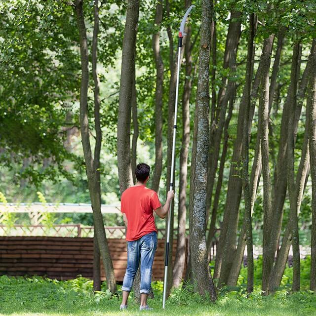 Ножовка садовая Intertool - 350 мм x 7 T x 1" x 3D с крюком