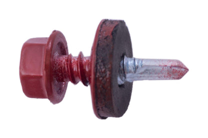 Саморез кровельный Apro - 4,8 x 19 мм RAL 3011 (50 шт.)