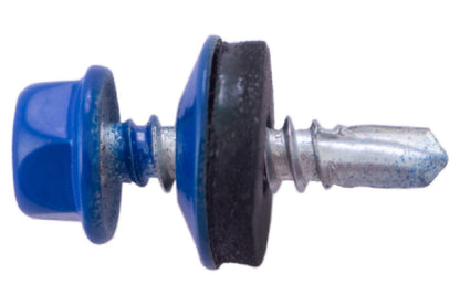 Саморез кровельный Apro - 4,8 x 19 мм RAL 5005 (50 шт.)