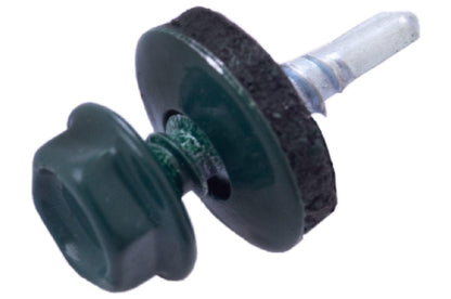 Саморез кровельный Apro - 4,8 x 19 мм RAL 6005 (50 шт.)