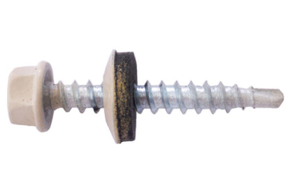 Саморез кровельный Apro - 4,8 x 35 мм RAL 1015 (50 шт.)