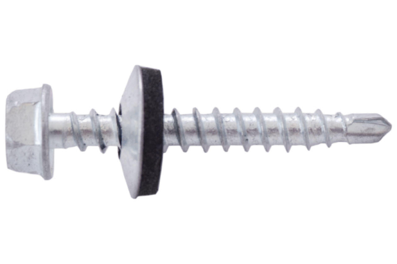 Саморіз покрівельний Apro - 4,8 x 35 мм цинк (50 шт.)