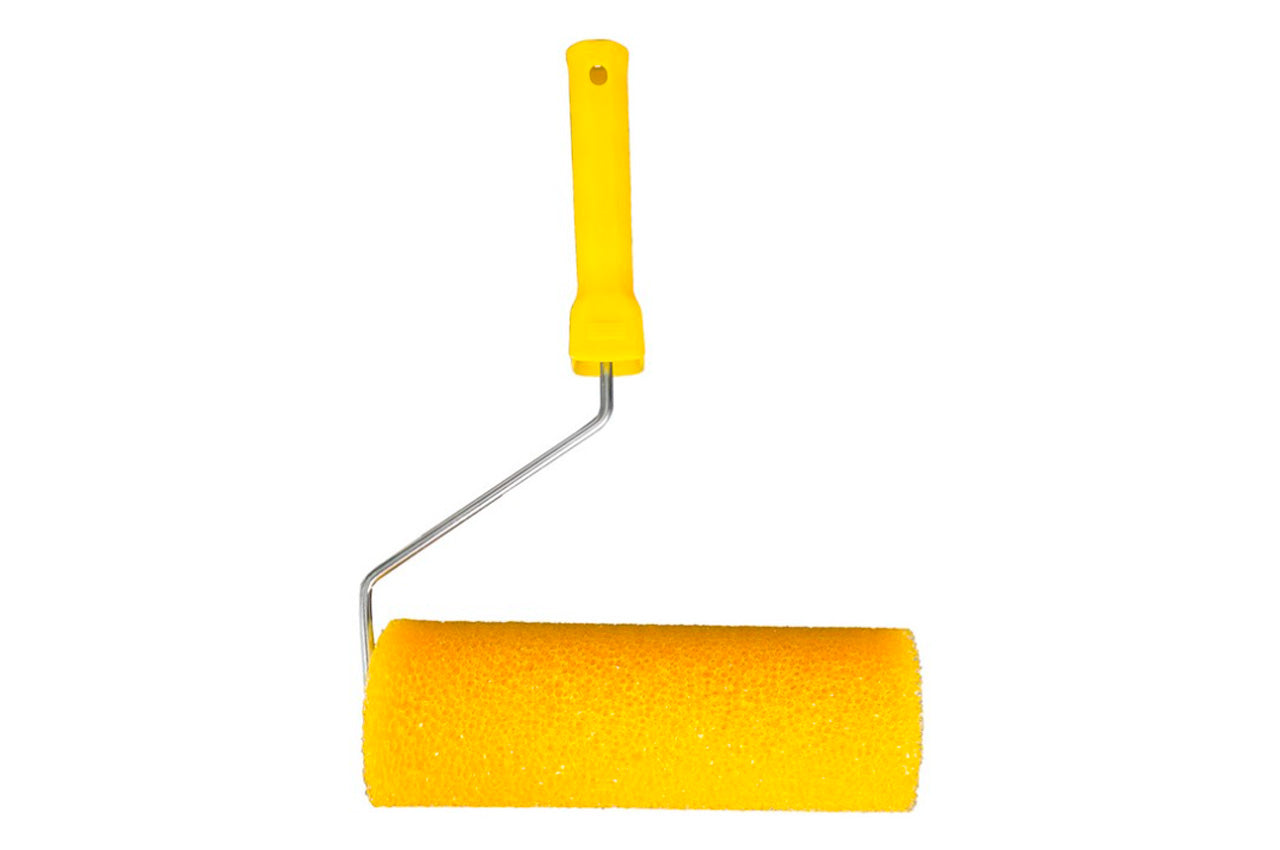 Валик структурный поролоновый Mastertool - 80 х 230 мм с ручкой