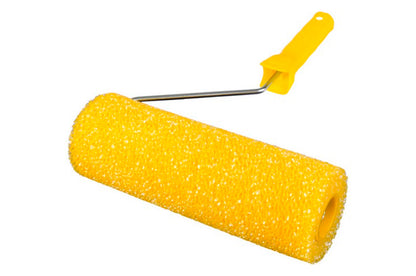 Валик структурный поролоновый Mastertool - 80 х 230 мм с ручкой