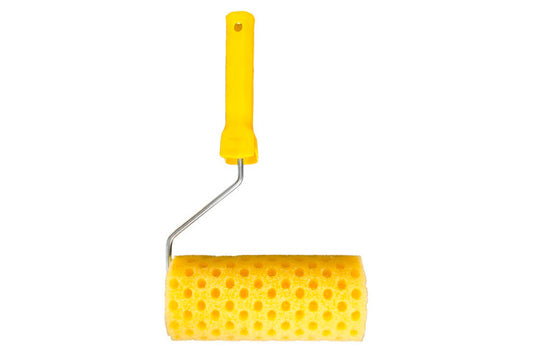 Валик структурный поролоновый Mastertool - 80 х 180 мм горошек с ручкой