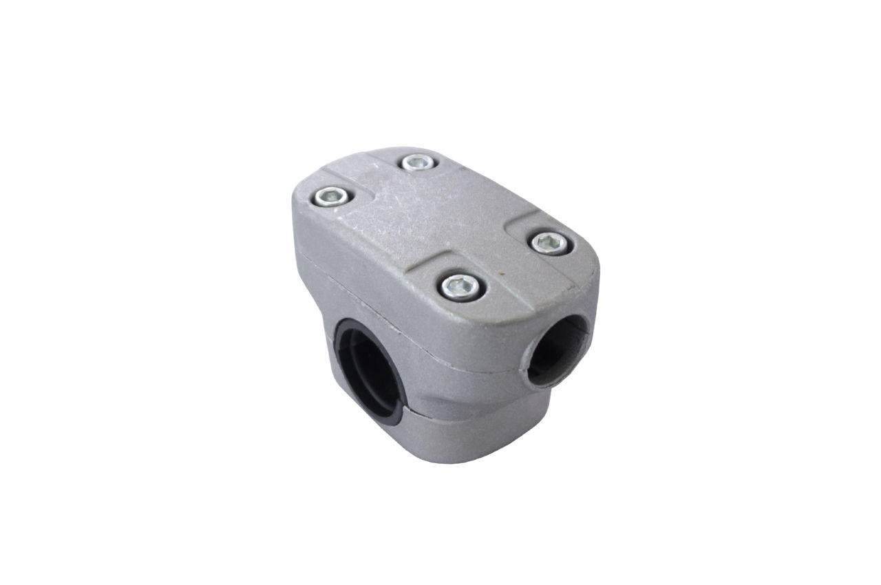 Крепление ручки Асеса алюминиевое 26 мм с резинкой