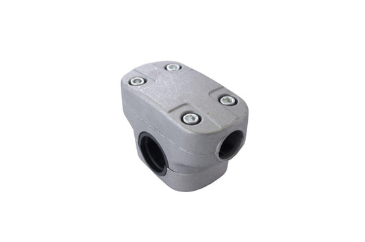 Крепление ручки Асеса алюминиевое 26 мм с резинкой