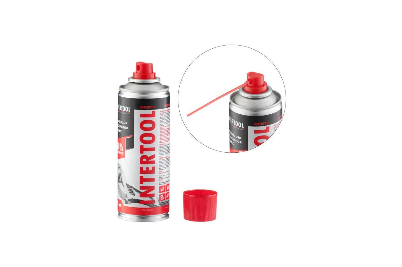 Смазка проникающая Intertool - 200 мл FS-4020