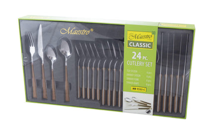 Столовый набор Maestro - 24 ед. MR-1535C-24