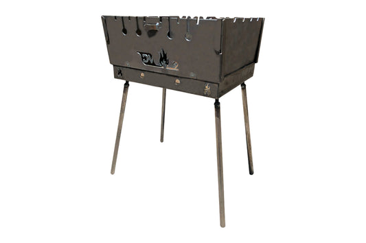 Мангал-чемодан DV - 2 мм x 6 шп. MAX PRO