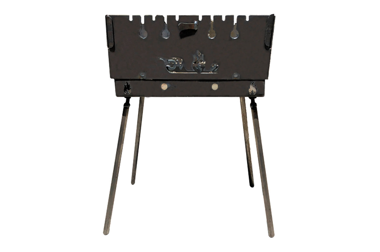 Мангал-чемодан DV - 2 мм x 6 шп. MAX PRO