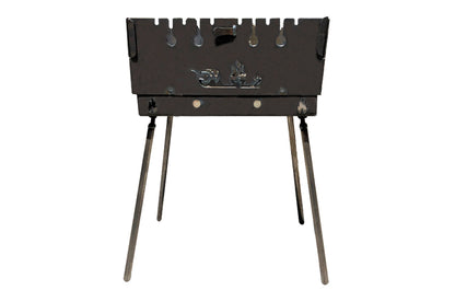 Мангал-чемодан DV - 2 мм x 6 шп. MAX PRO