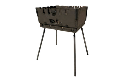 Мангал-чемодан DV - 3 мм x 6 шп. MAX PRO