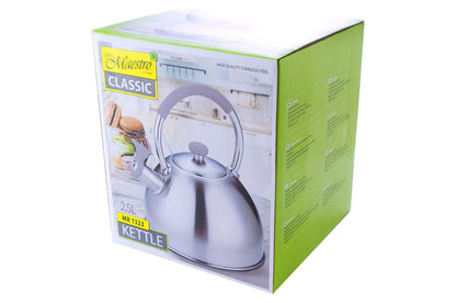 Чайник нержавеющий Maestro - 2,5 л MR-1323