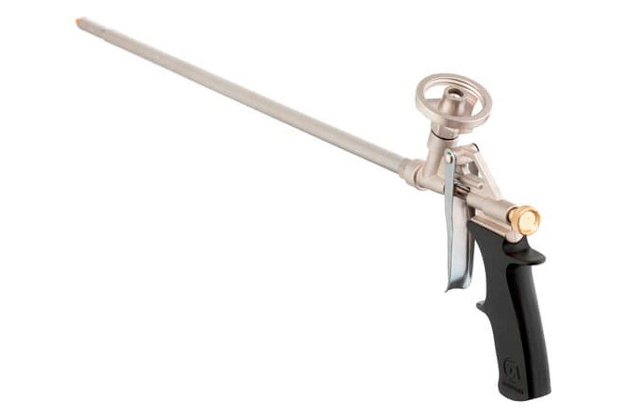 Пистолет для пены Intertool - **** мм никель