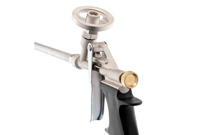 Пистолет для пены Intertool - **** мм никель