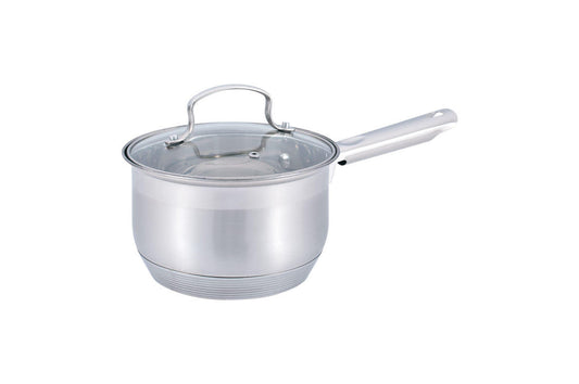 Сотейник нержавеющий Maestro - 160 мм x 2,1 л с крышкой MR-3512-16S