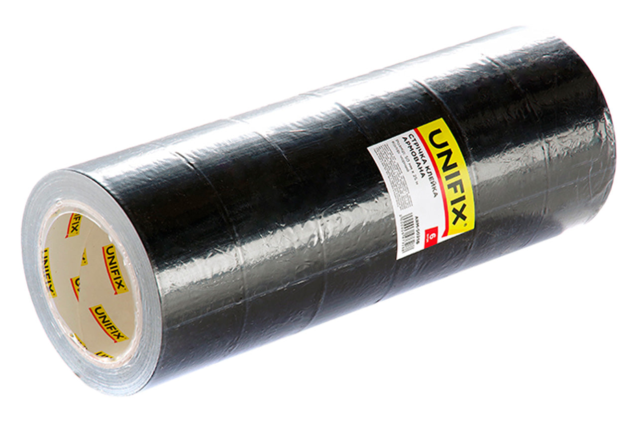 Лента армированная Unifix - 50 мм x 25 м черная