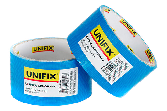 Лента армированная Unifix - 50 мм x 5 м синяя