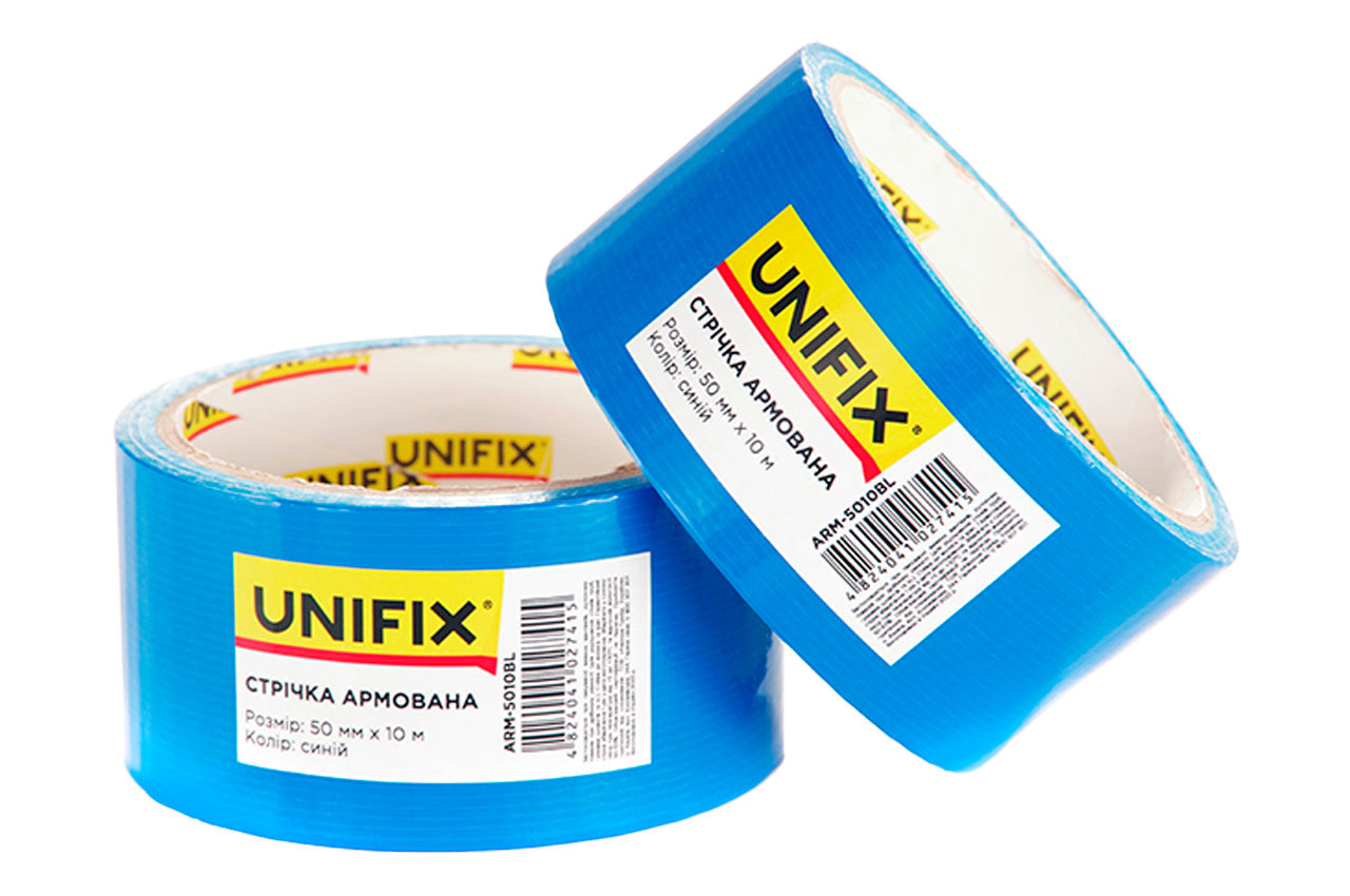 Лента армированная Unifix - 50 мм x 10 м синяя
