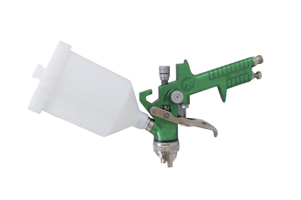 Краскопульт пневматический HVLP Intertool - 600 мл x 1,3 мм верхний бак