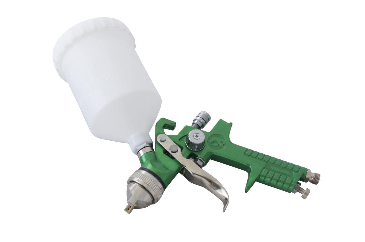 Краскопульт пневматический HVLP Intertool - 600 мл x 1,3 мм верхний бак