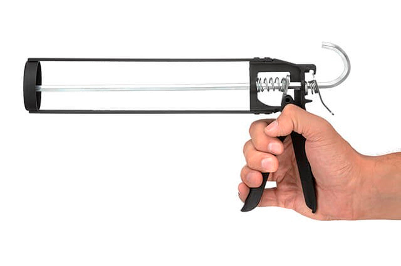 Пистолет для силикона Intertool - 225 мм скелетный Pro