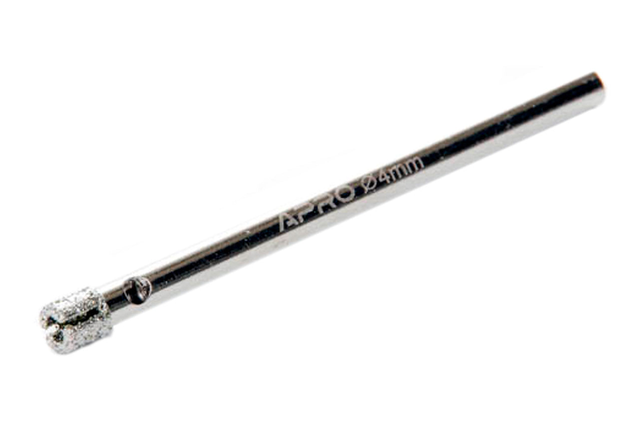 Сверло по стеклу и керамике трубчатое Apro - 4 мм