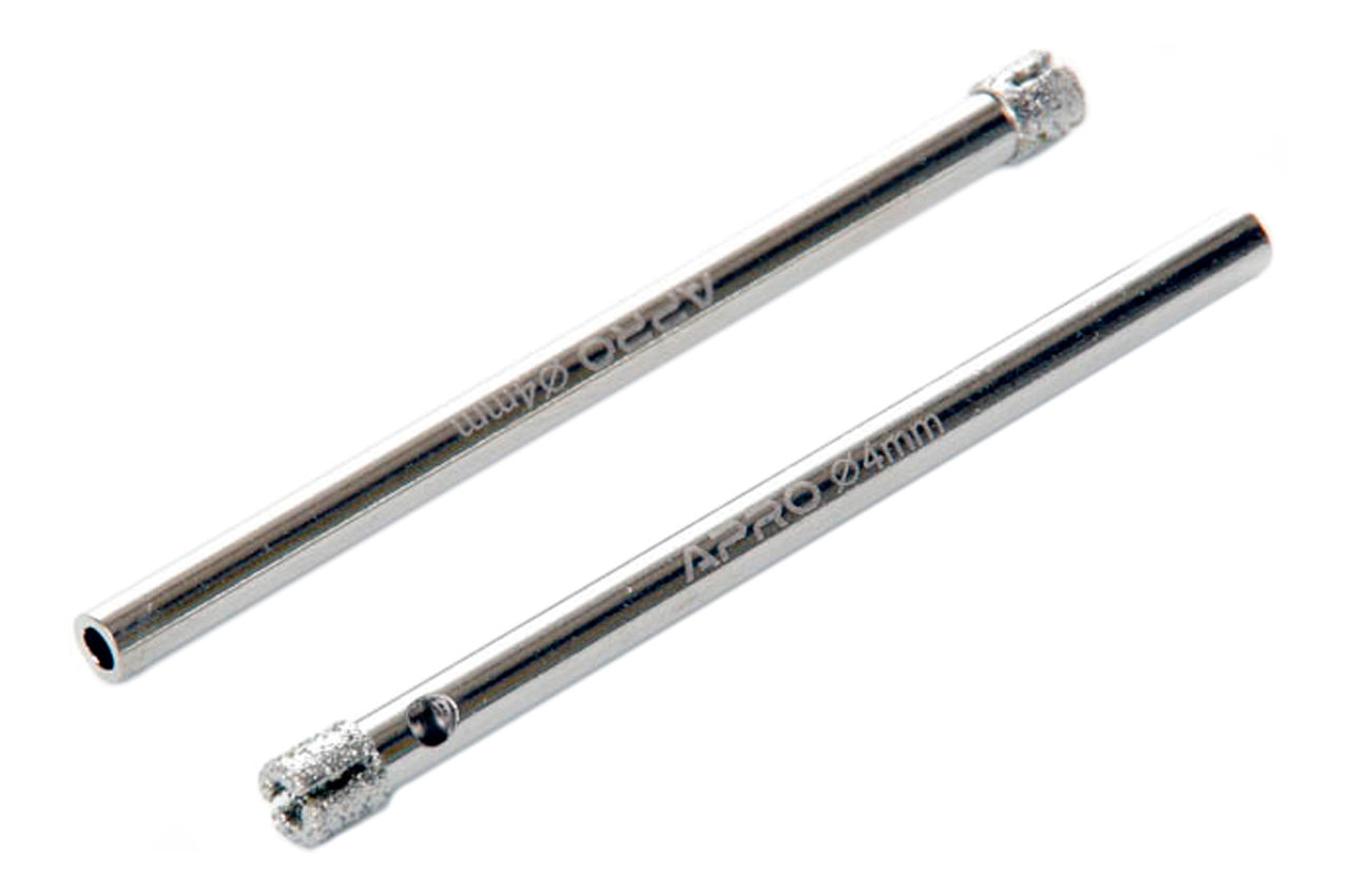 Сверло по стеклу и керамике трубчатое Apro - 4 мм