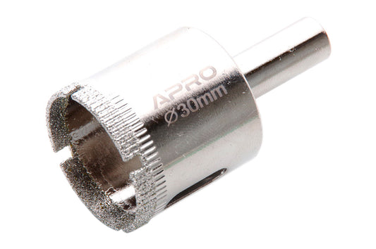 Сверло по стеклу и керамике трубчатое Apro - 30 мм