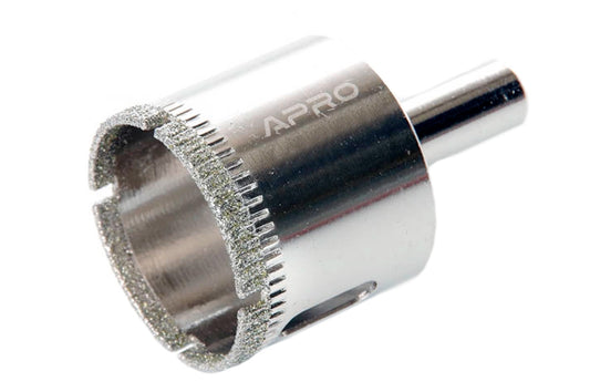 Сверло по стеклу и керамике трубчатое Apro - 45 мм