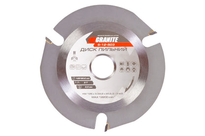 Диск пильный Granite - 125 x 22,2 мм x 3 T