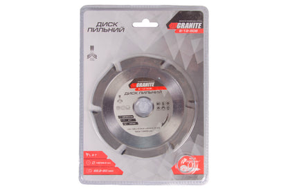 Диск пильный Granite - 125 x 22,2 мм x 6 T